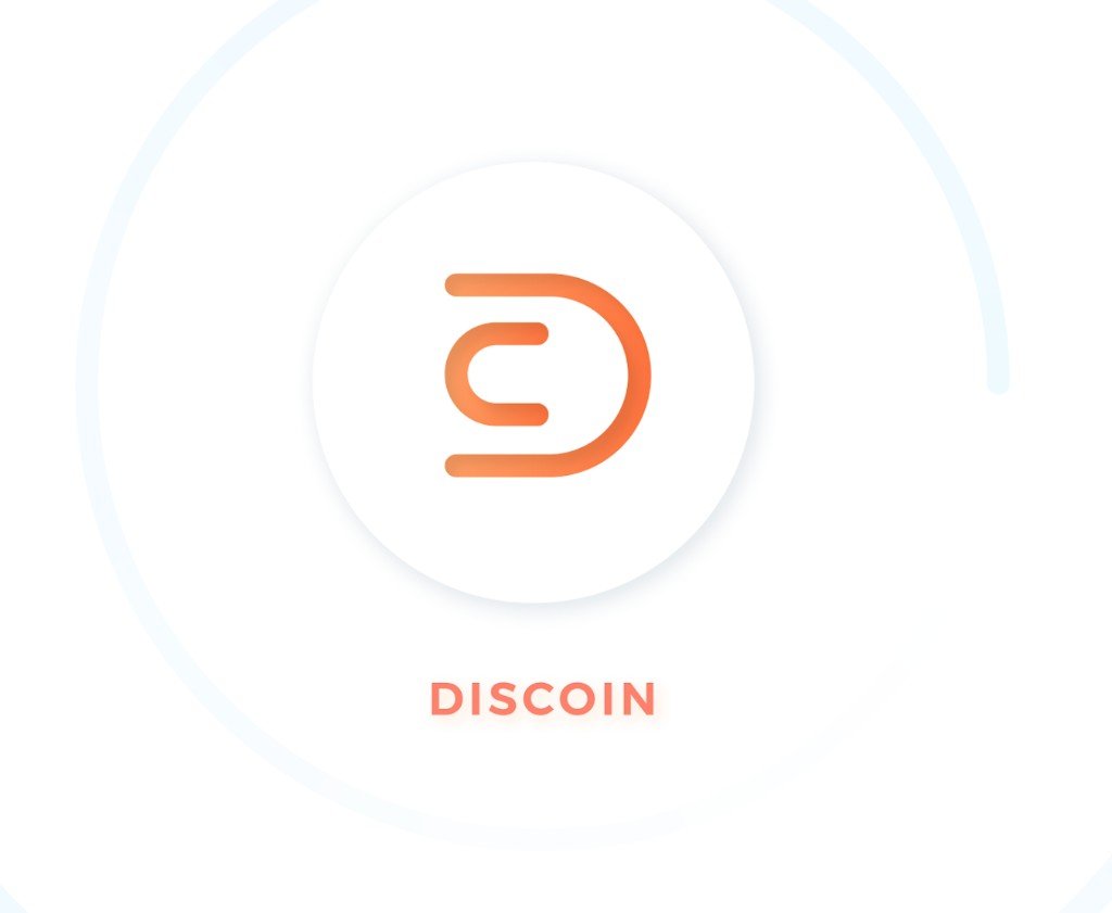 Marca Discoin rediseñada en 2018